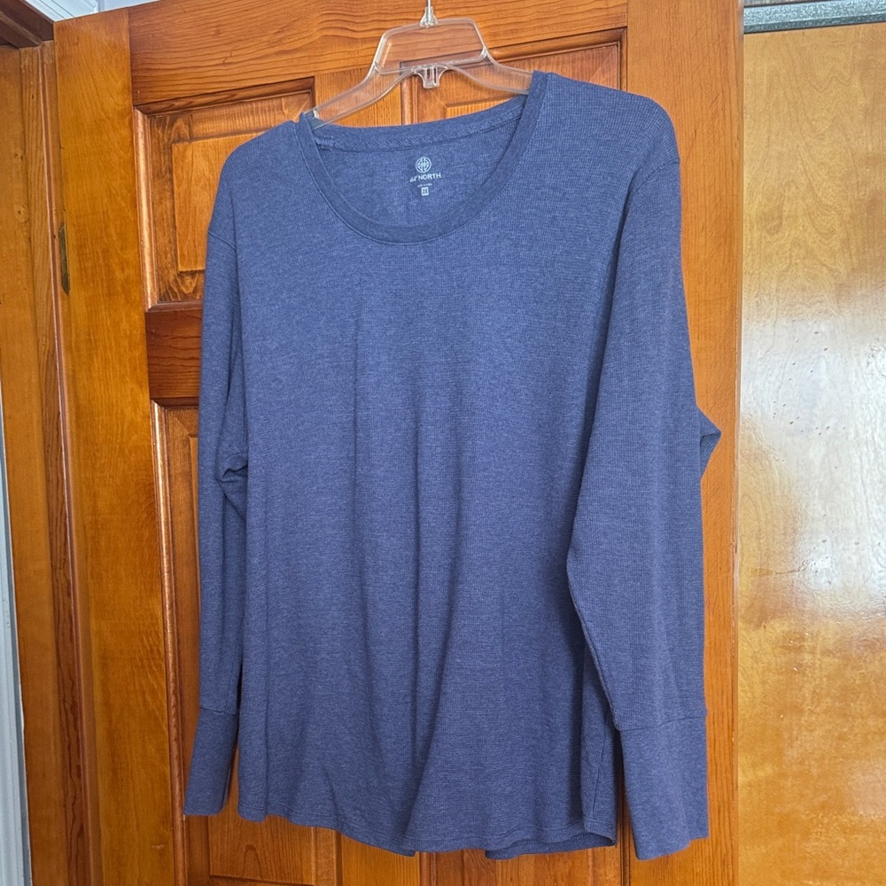 Blue Long Sleeve Thermal